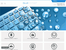 Tablet Screenshot of bluemarket.cz
